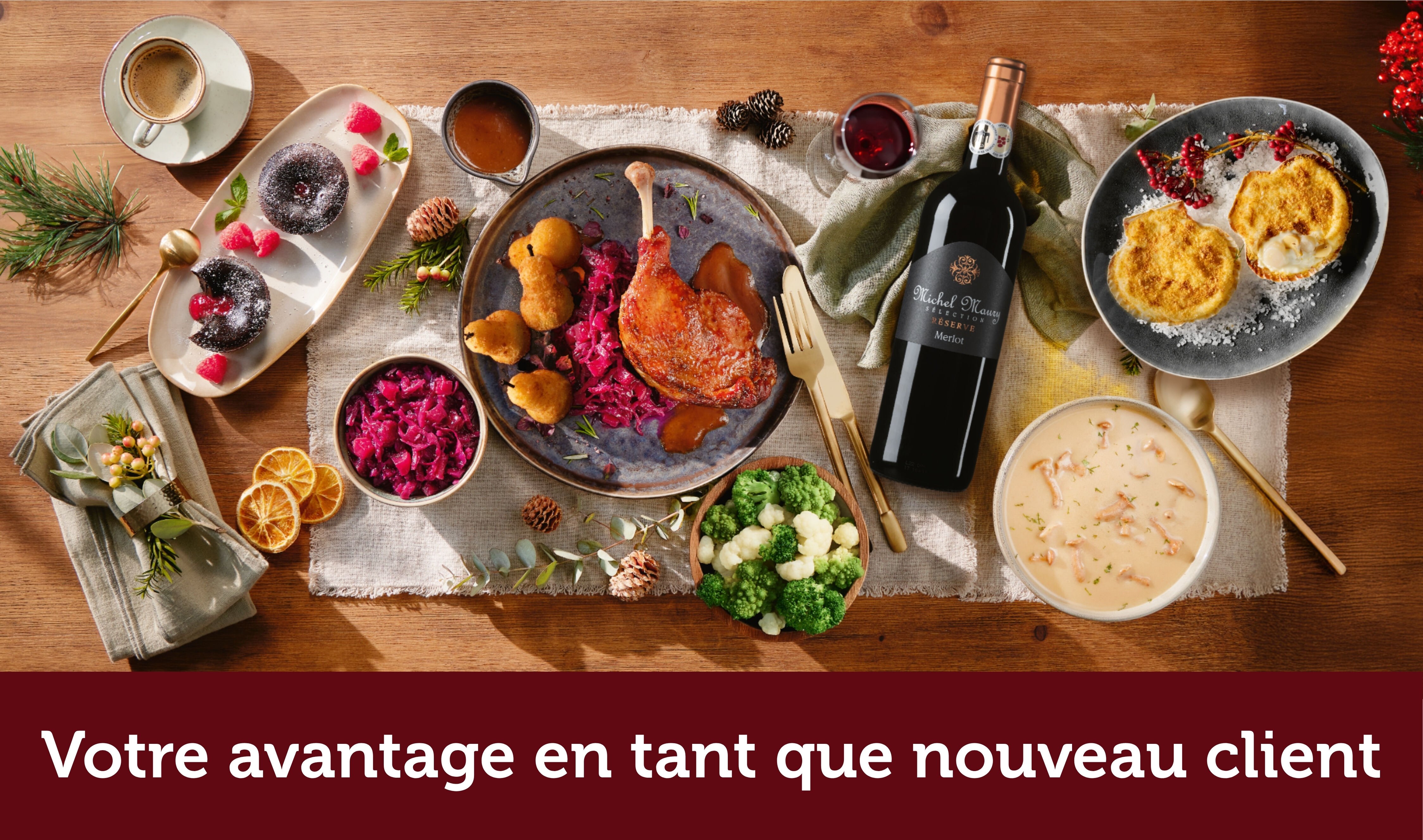 Votre avantage en tant que nouveau client